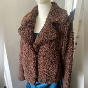 Avec Les Filles Chocolate Teddy Jacket